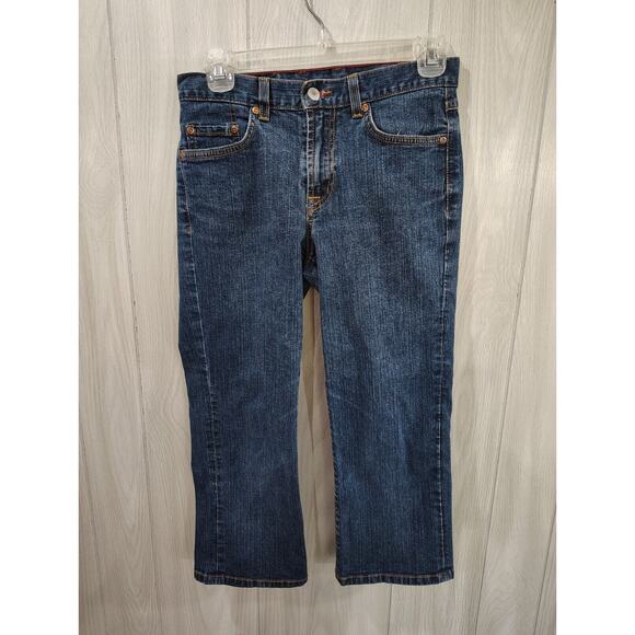 Lucky Brand American-made Dungarees By Gene Montesano Women Size 4-27 Style... - Picture 1 of 7